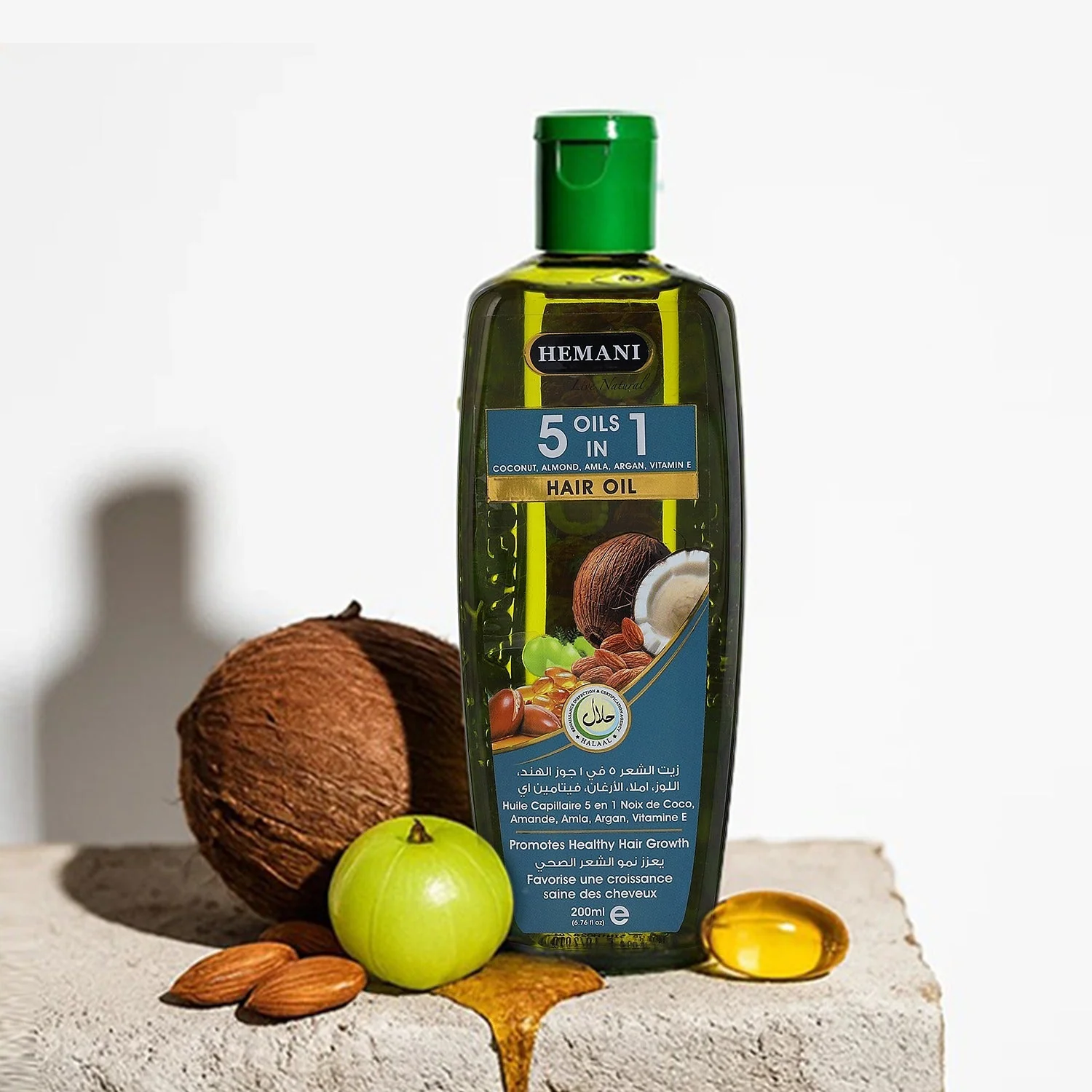 5 In 1 Herbal Hair Oil 200ml - Image 2