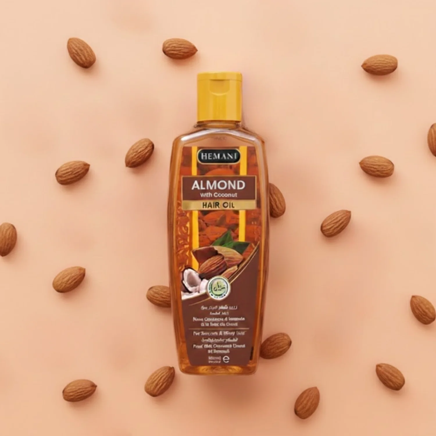 Almond Herbal Hair Oil 200ml - Image 2