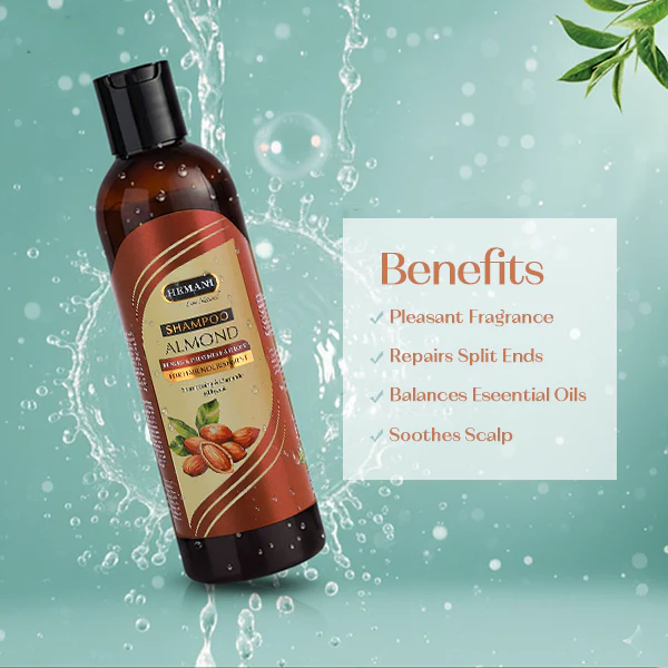 Almond Shampoo 350ml - Image 3