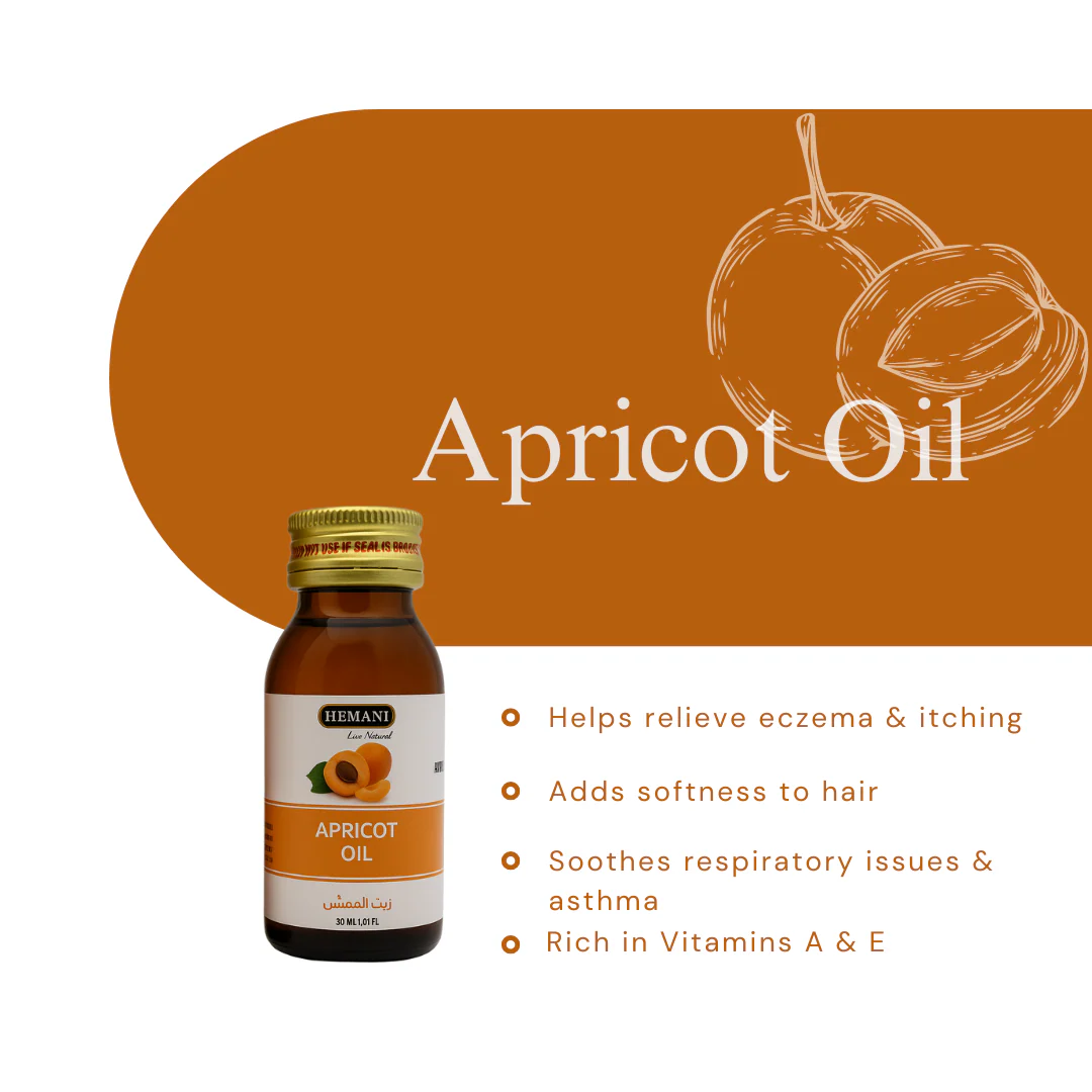 Apricot Herbal Oil 30ml - Image 3