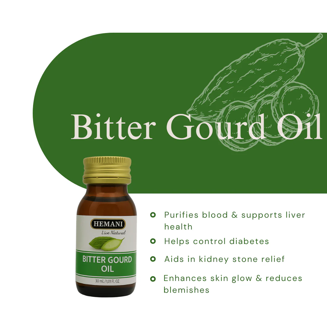 Bitter Gourd Herbal Oil 30ml - Image 3