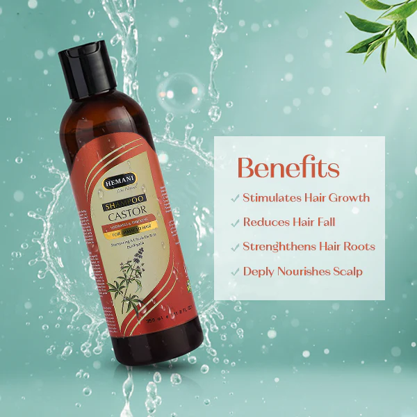 Castor Shampoo 350ml - Image 3
