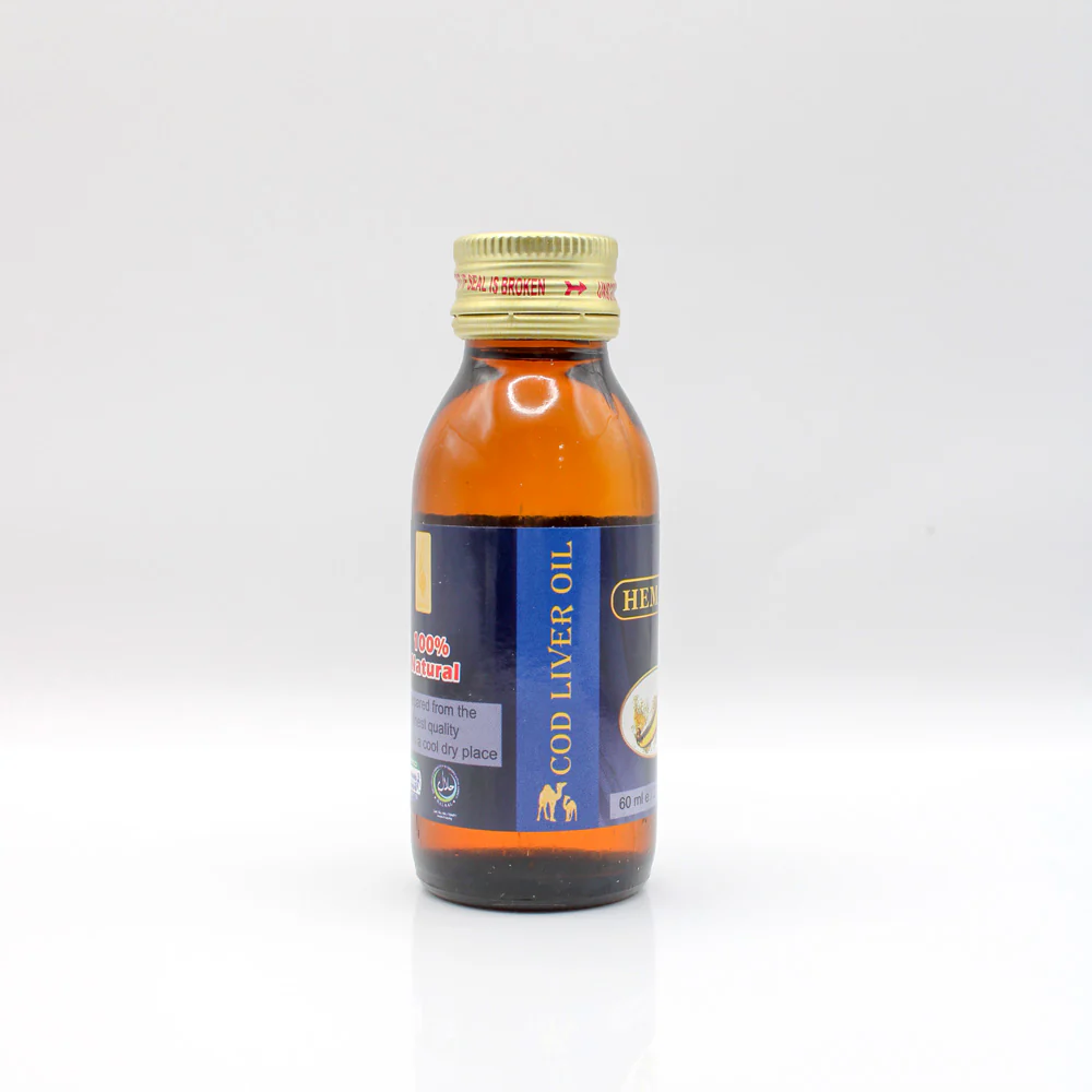 Cod Liver Herbal Oil 60ml - Image 3