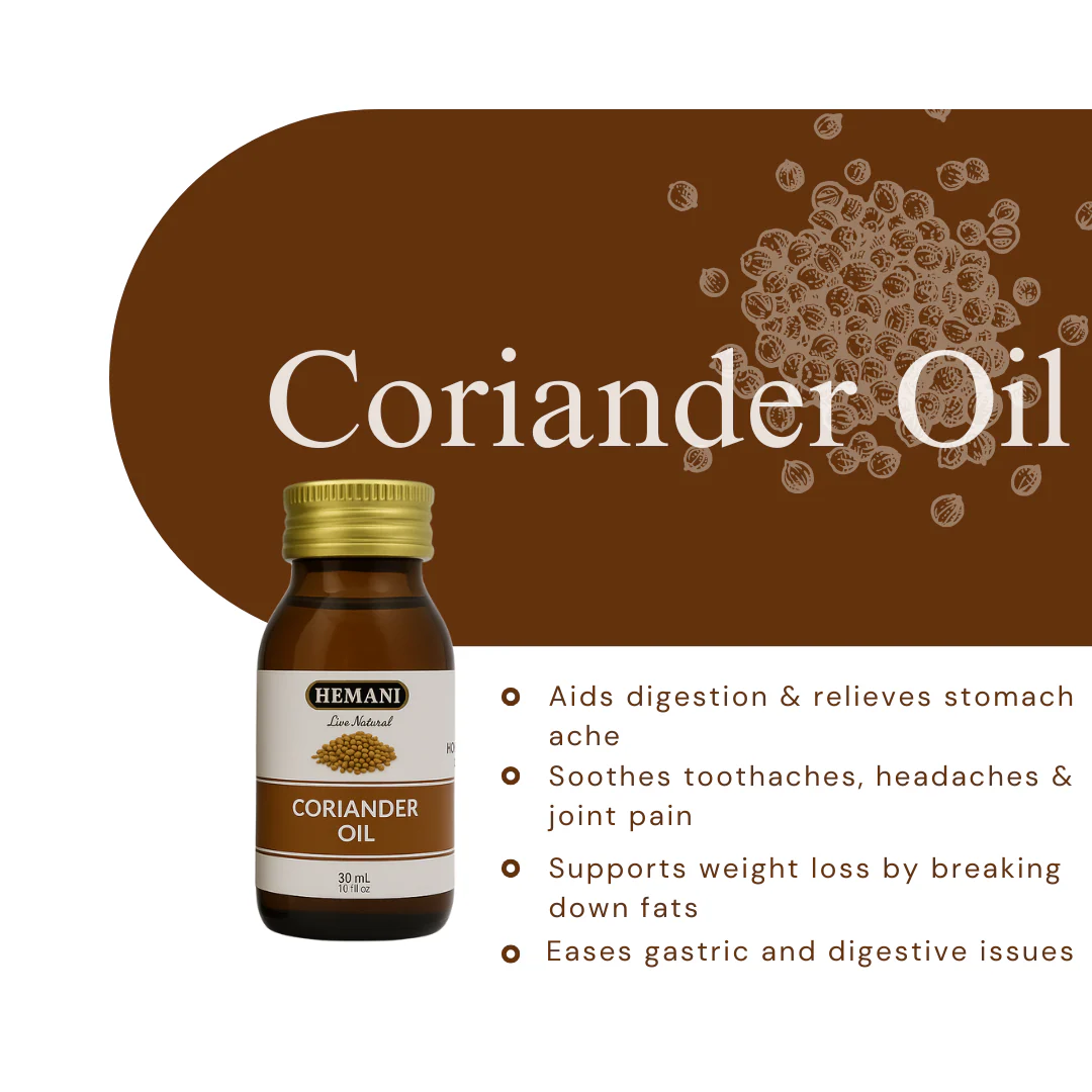 Coriander Herbal Oil 30ml - Image 3