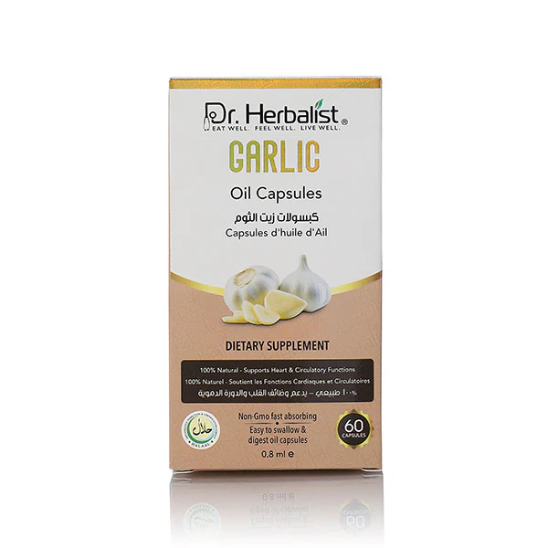 Dr. Herbalist Garlic Oil Capsules - Image 2