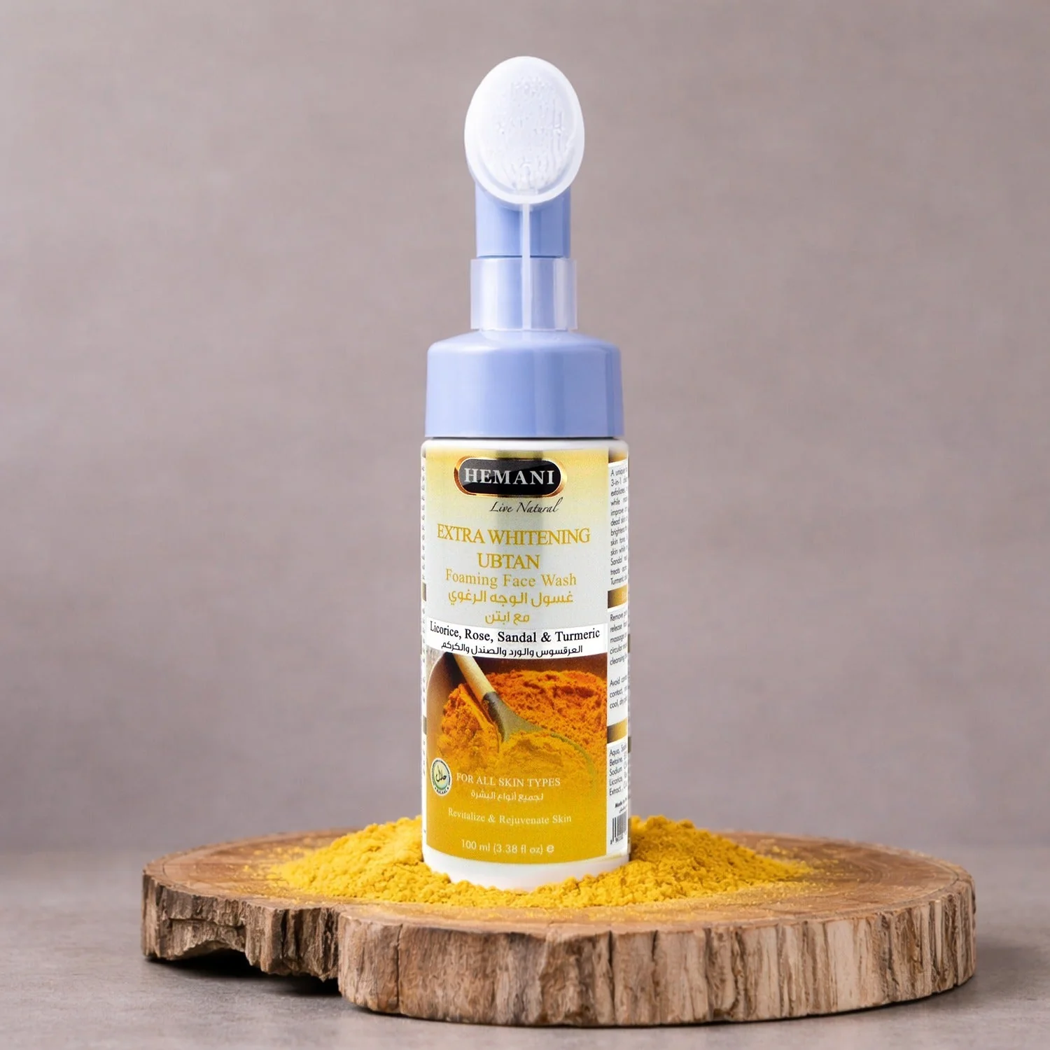 Extra Brightening Ubtan Foaming Face Wash 150ml - Image 2