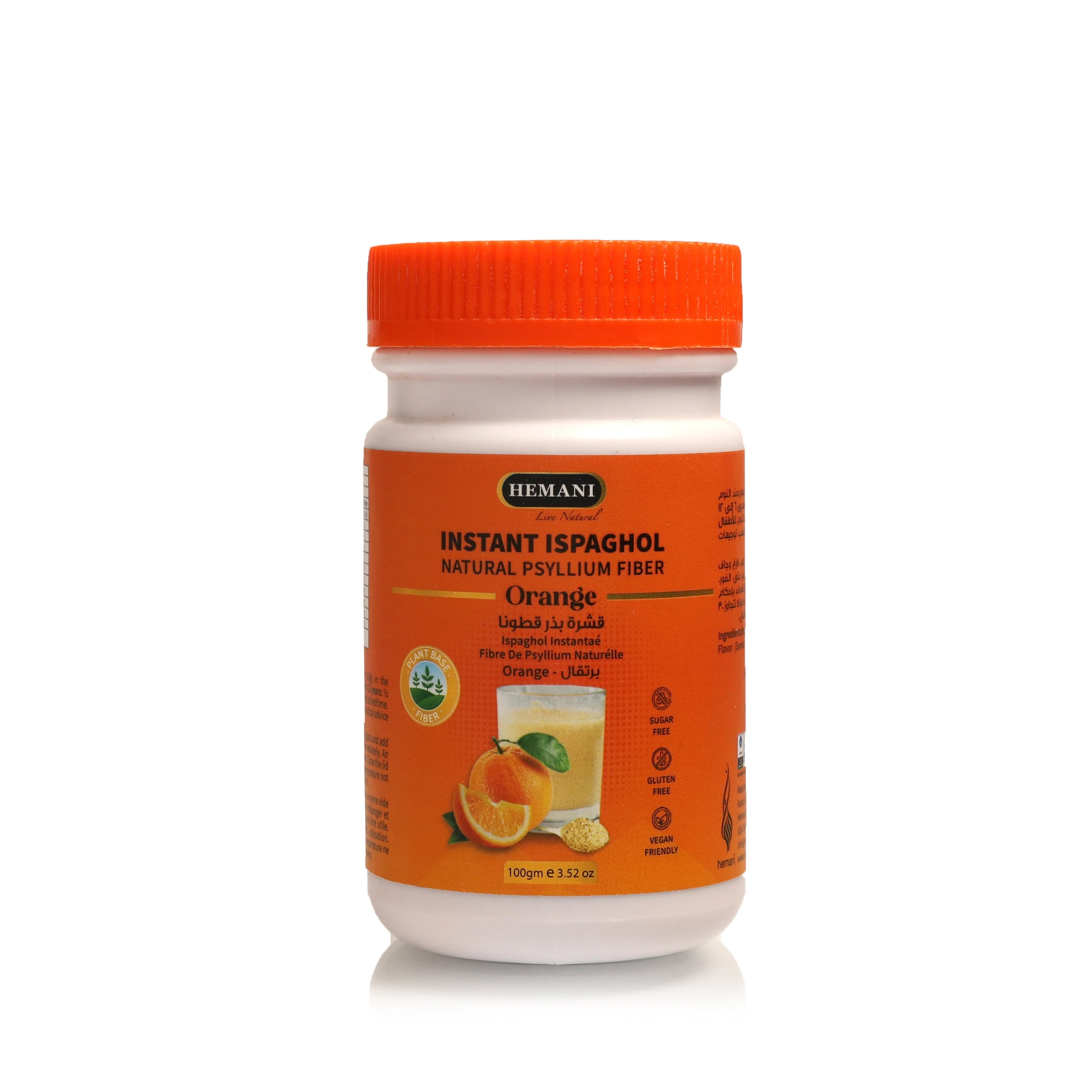 Hemani Orange Instant Ispaghol 100gm
