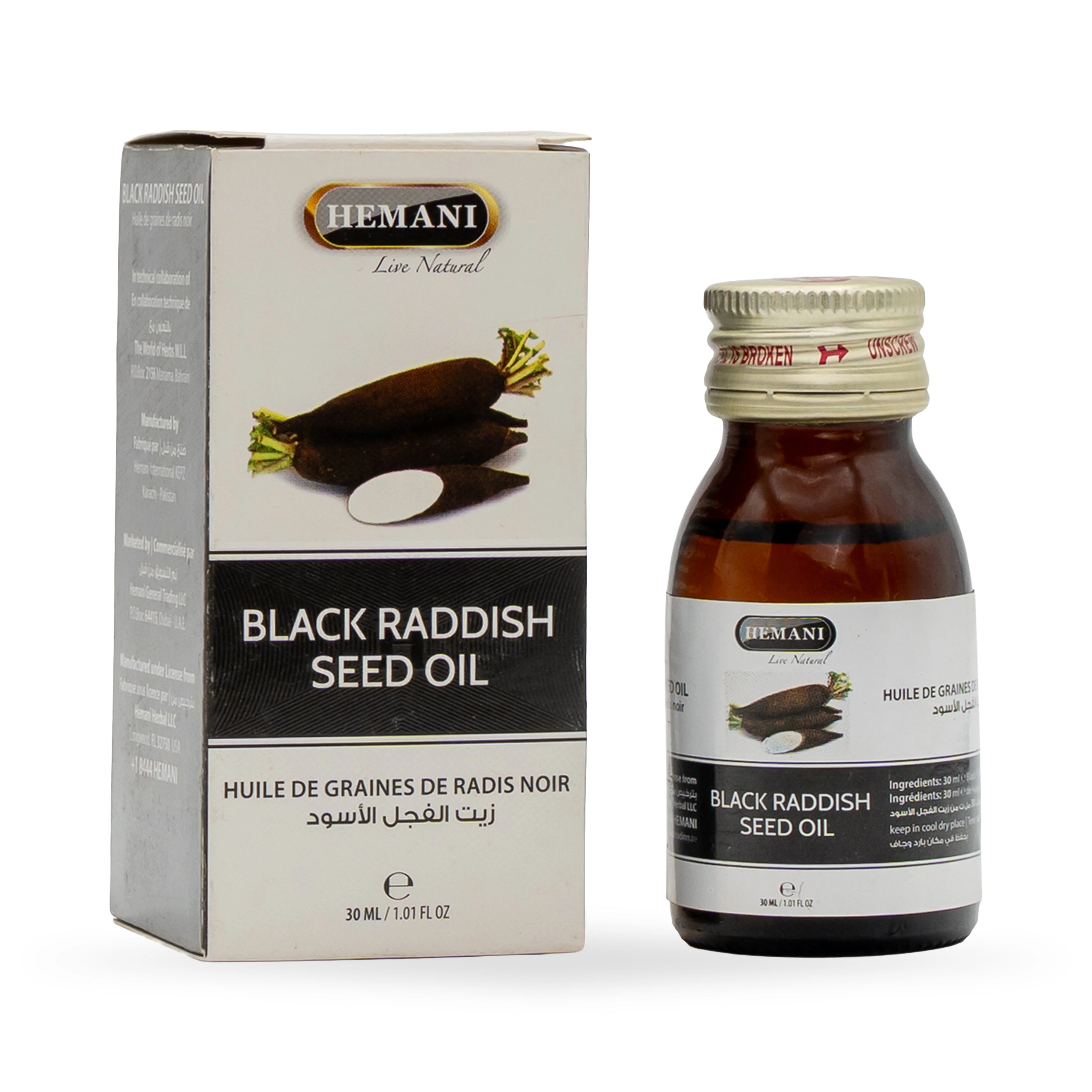 Herbal Oil 30ml - Black Raddish