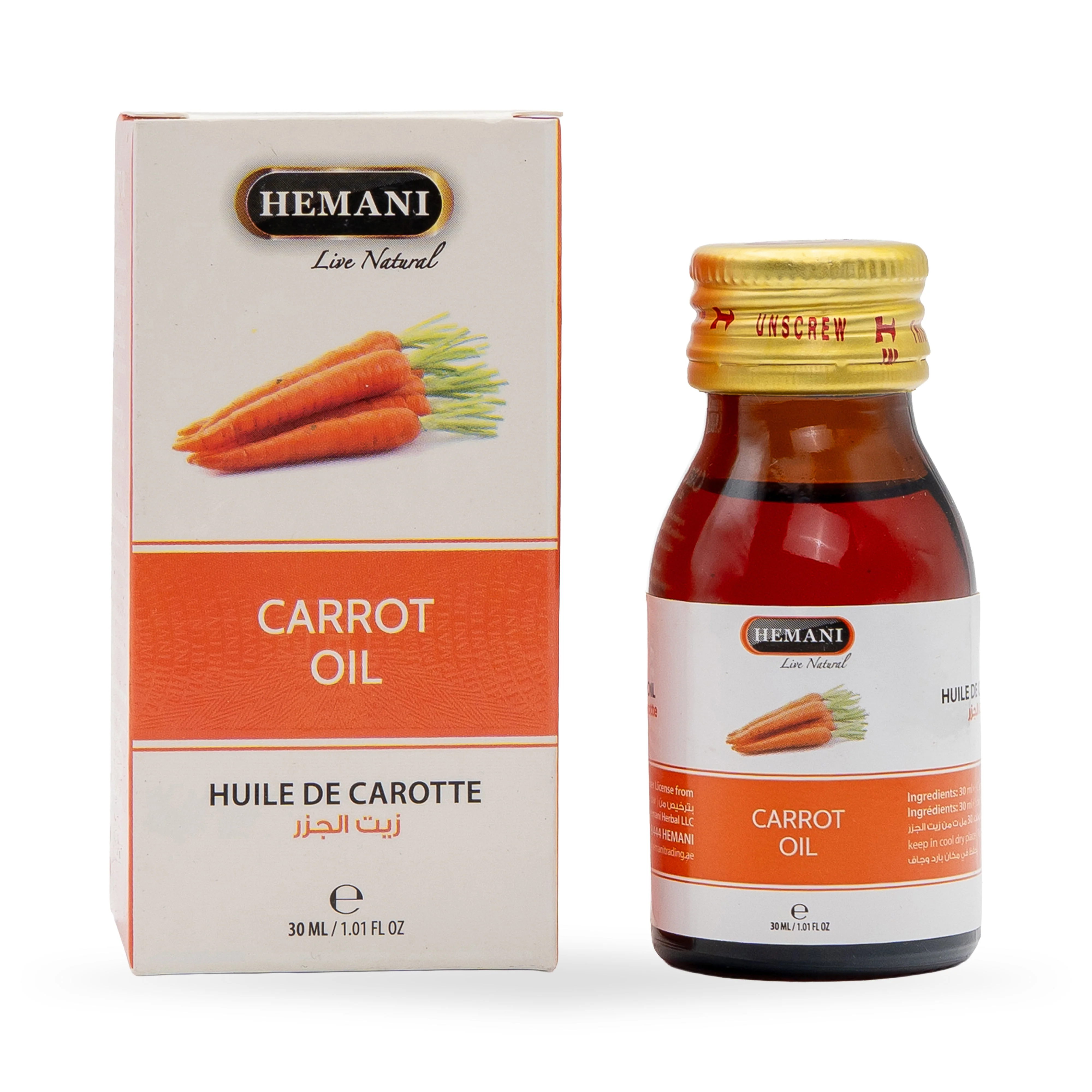 Herbal Oil 30ml - Carrot