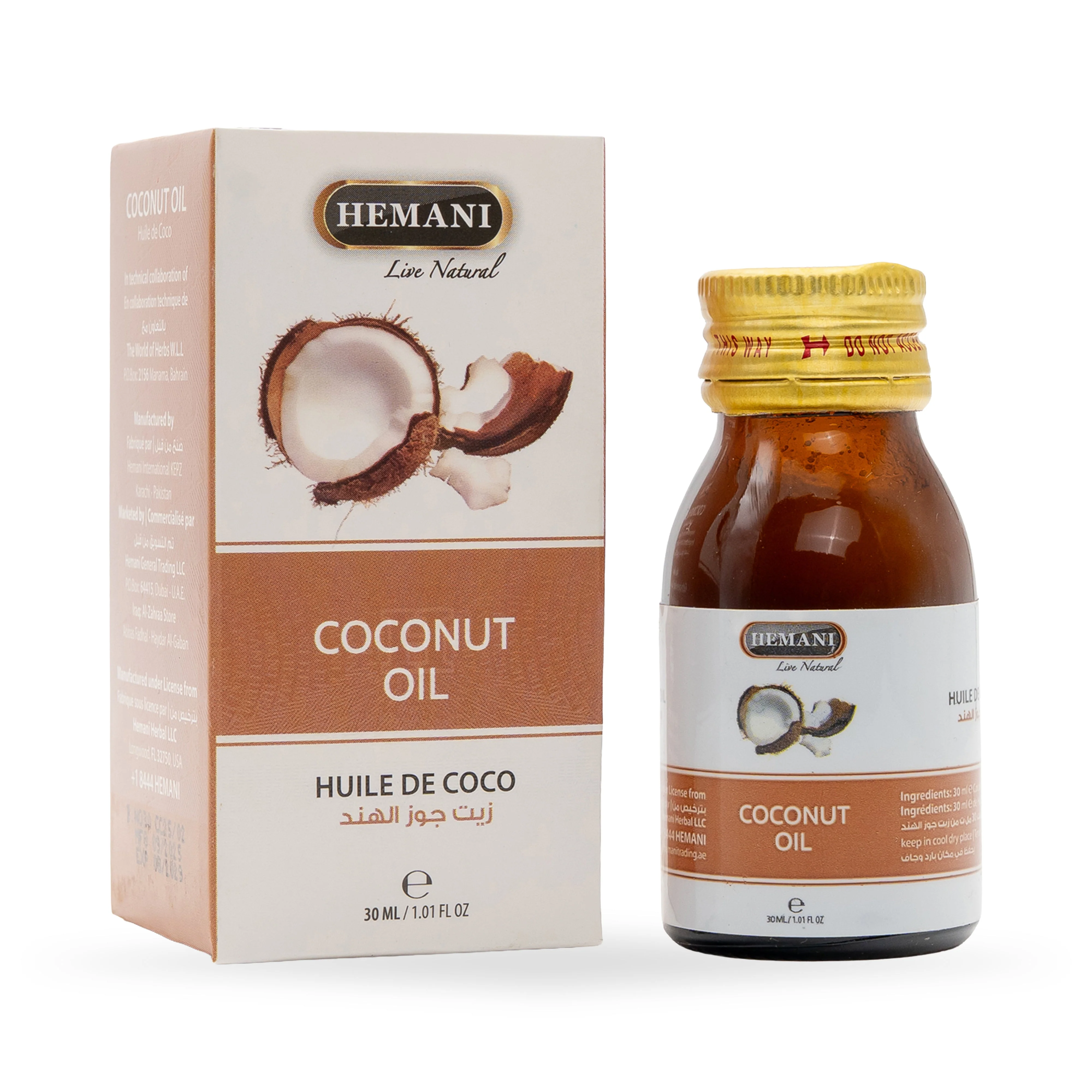 Herbal Oil 30ml - Coconut