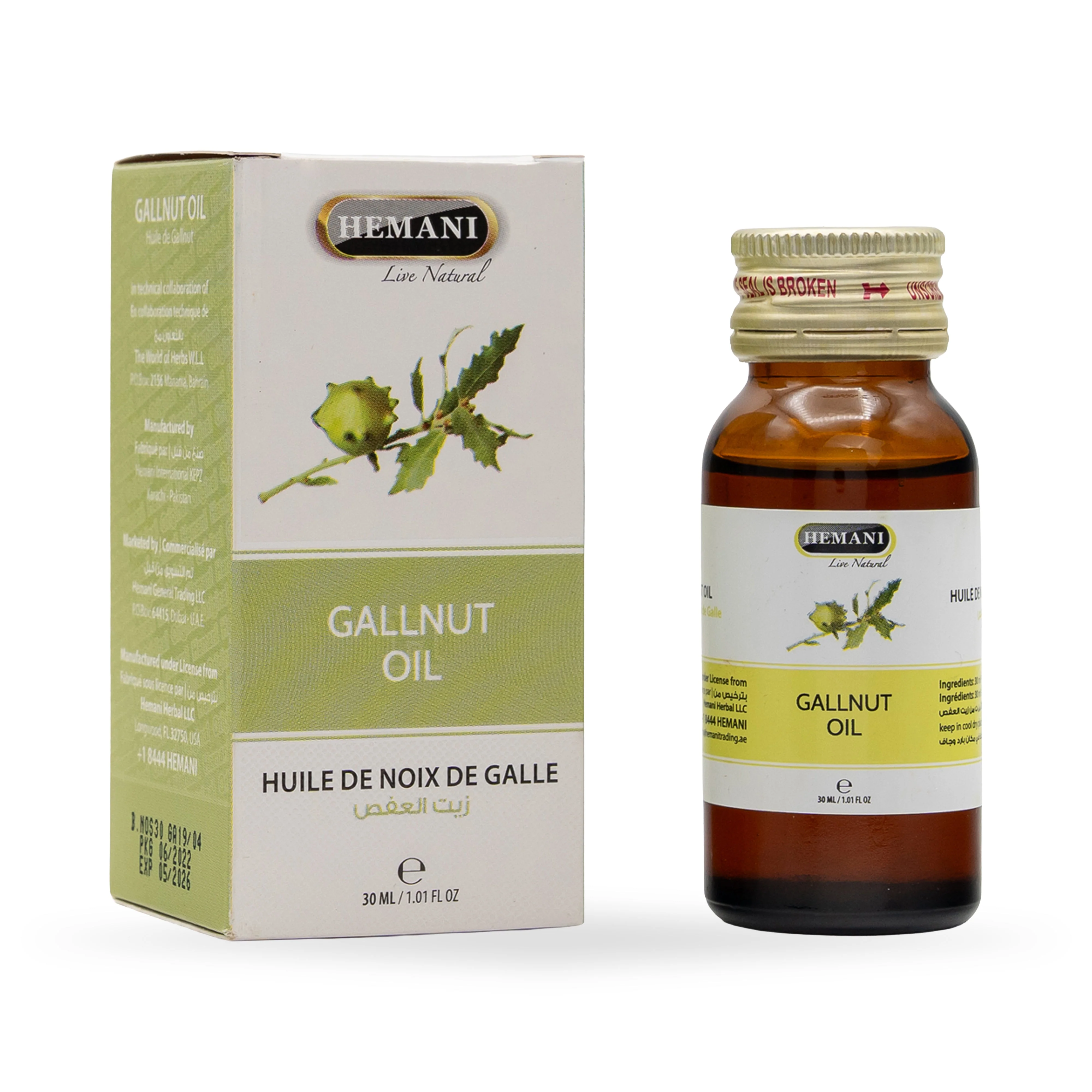 Herbal Oil 30ml - Gallnut