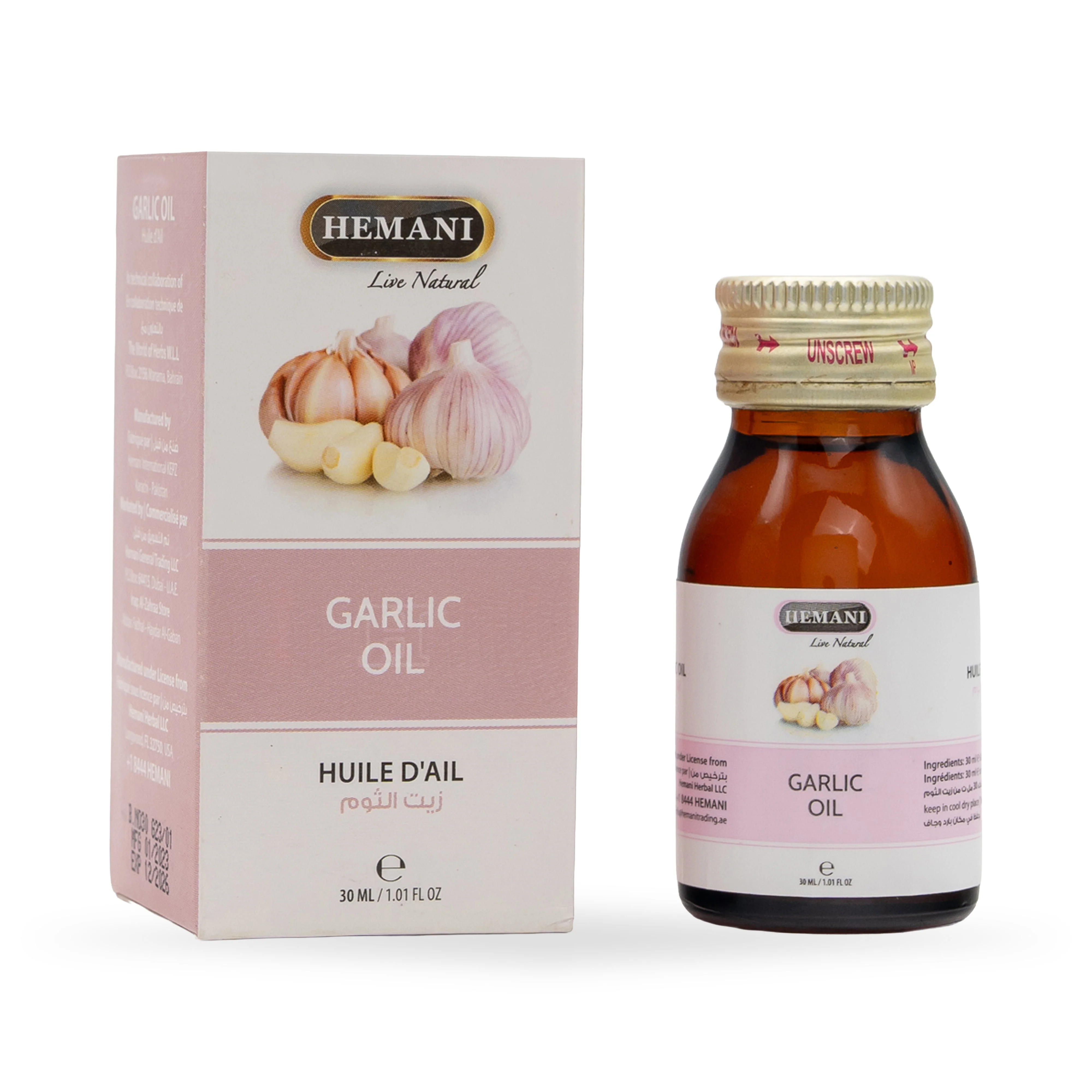 Herbal Oil 30ml - Garlic