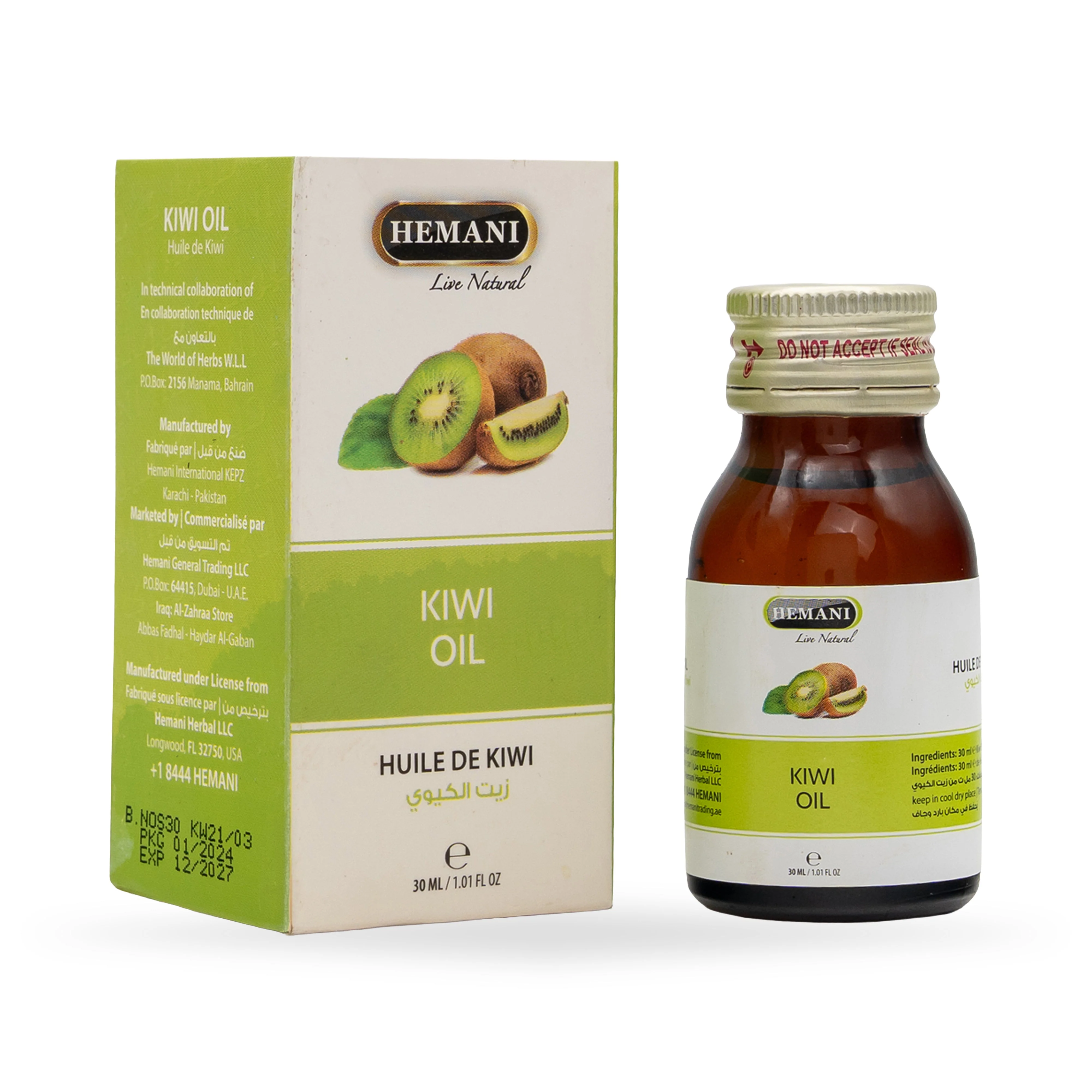 Herbal Oil 30ml - Kiwi