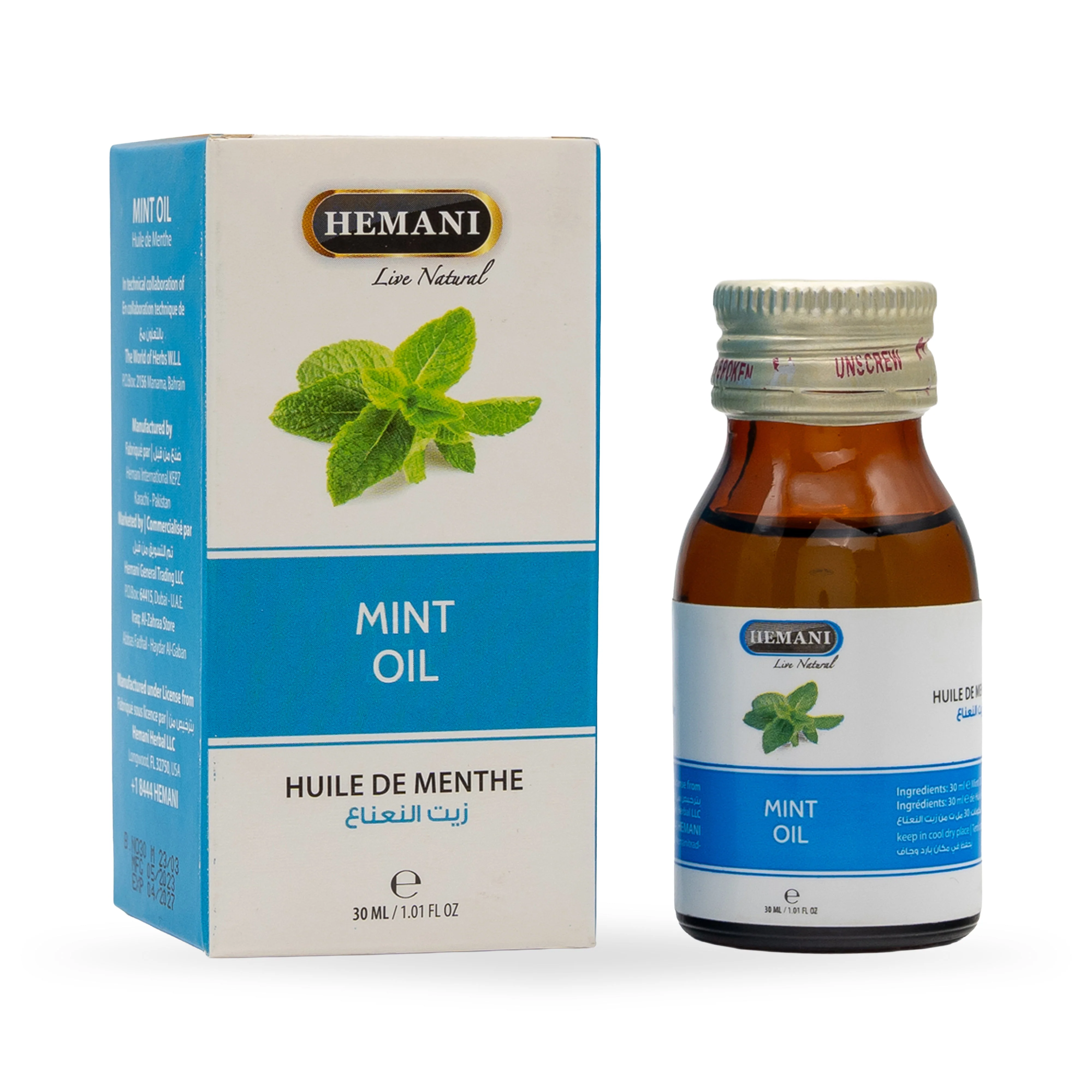 Herbal Oil 30ml - Mint