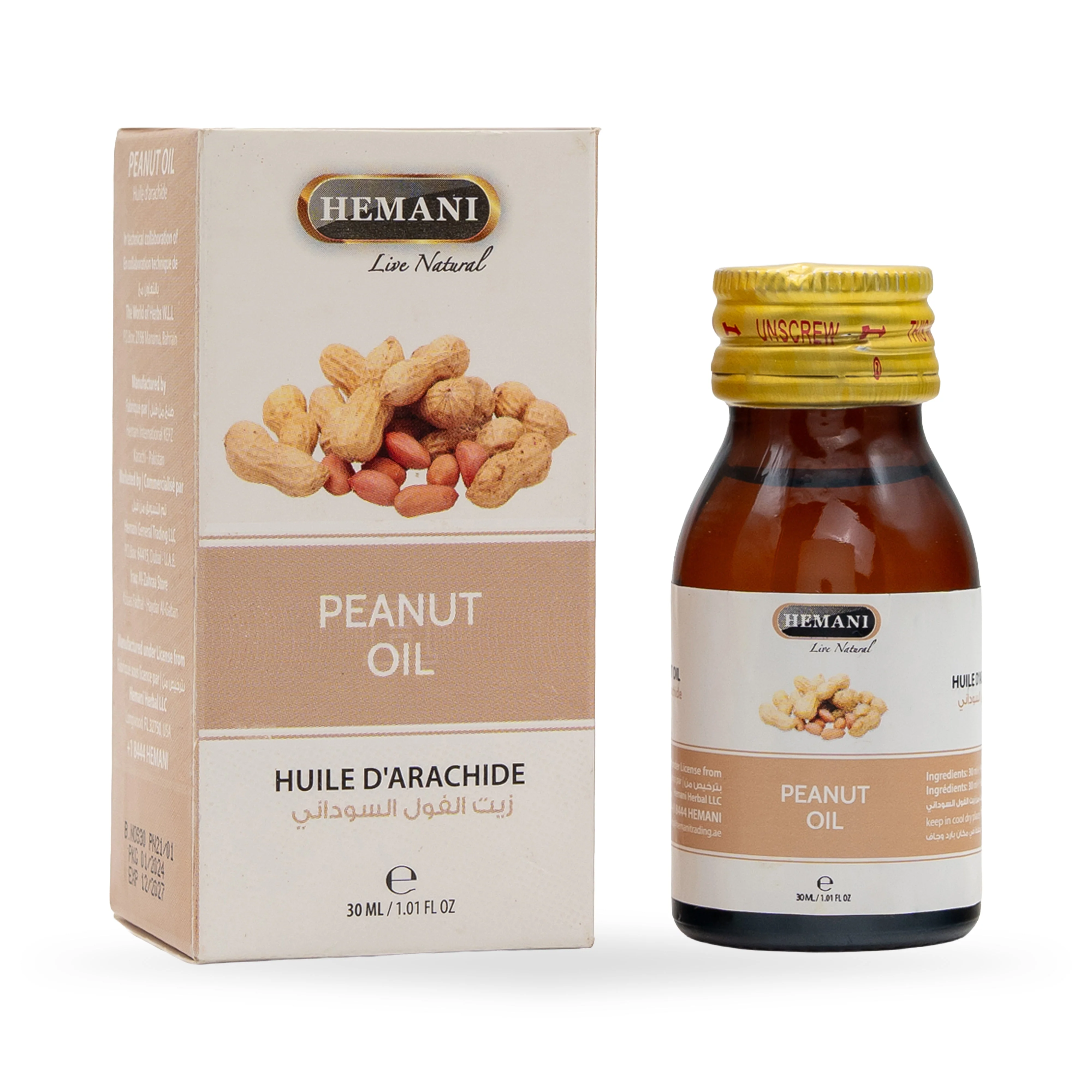 Herbal Oil 30ml - Peanut