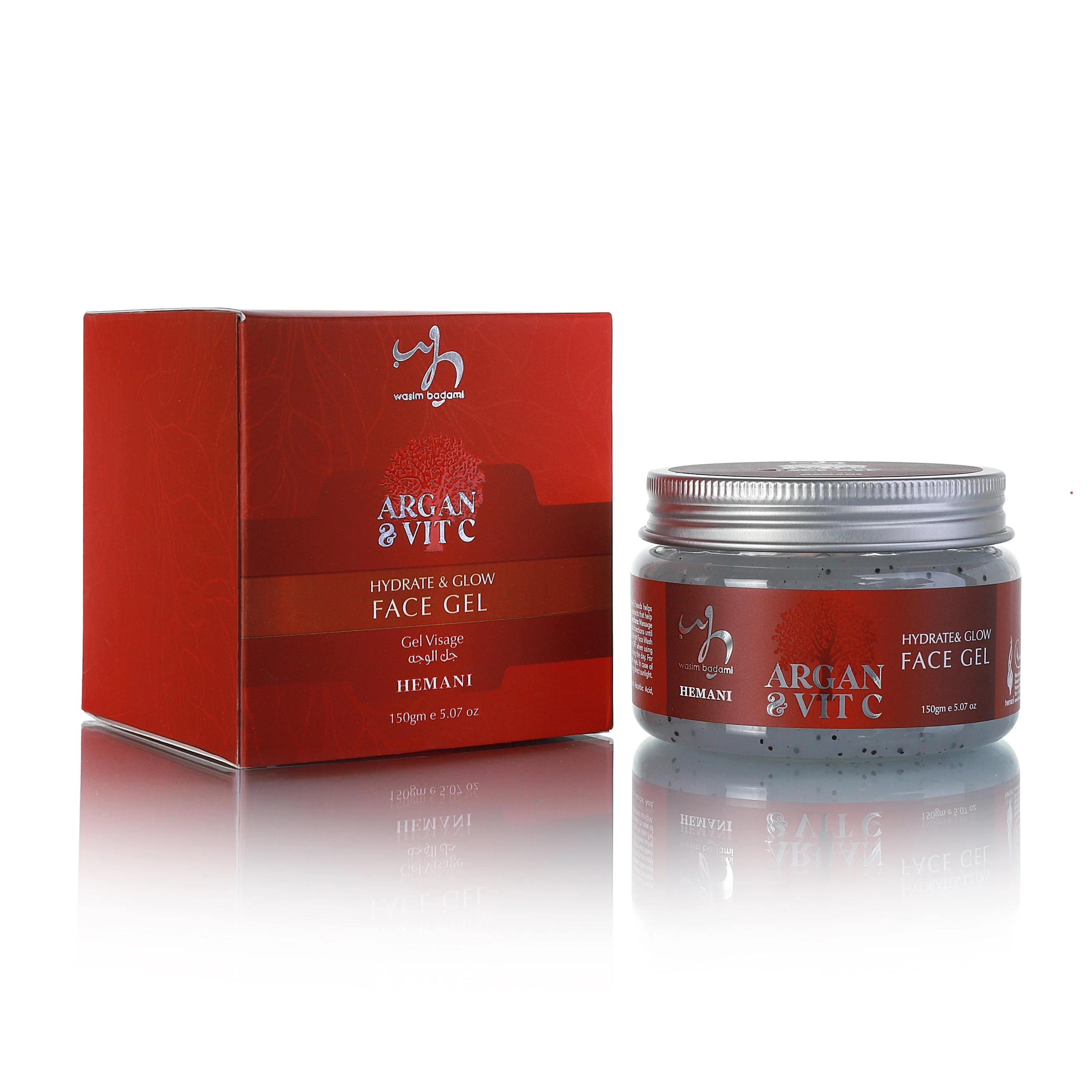 Hydrate & Glow Vitamin C Face Gel with Argan Oil 150gm