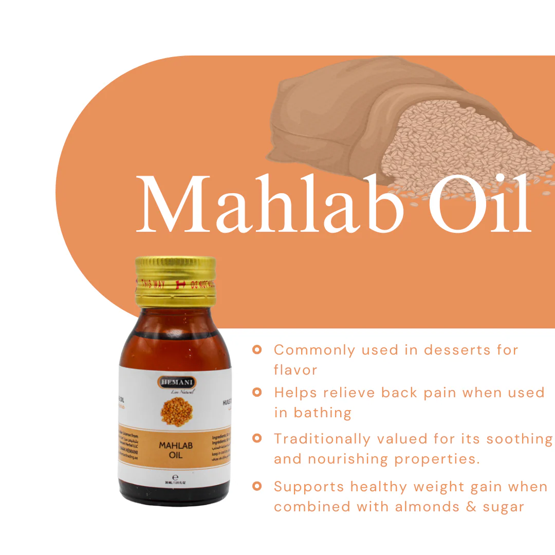 Mahlab Herbal Oil 30ml - Image 3
