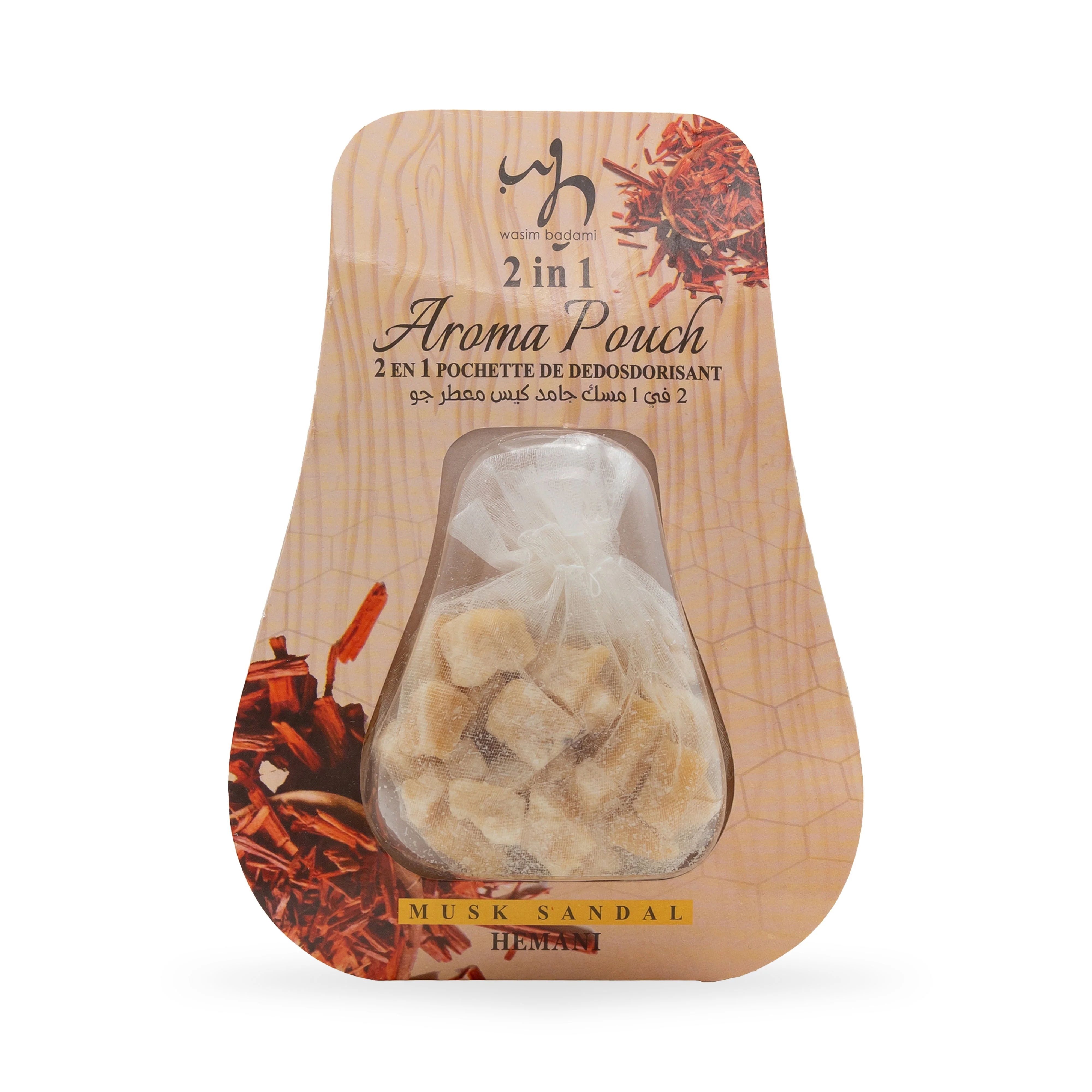 Musk Sandal Aroma Pouch 2in1