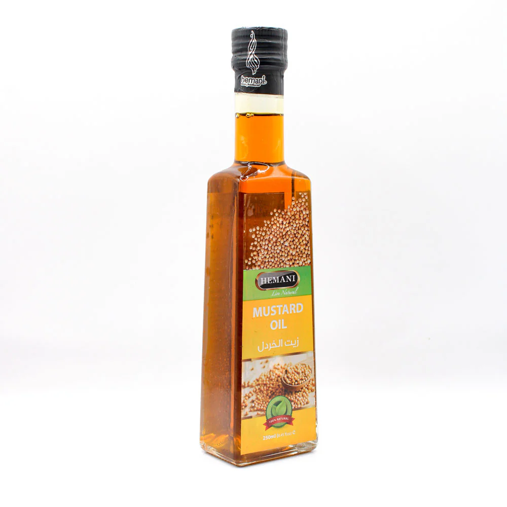 Mustard Herbal Oil 250ml - Image 2