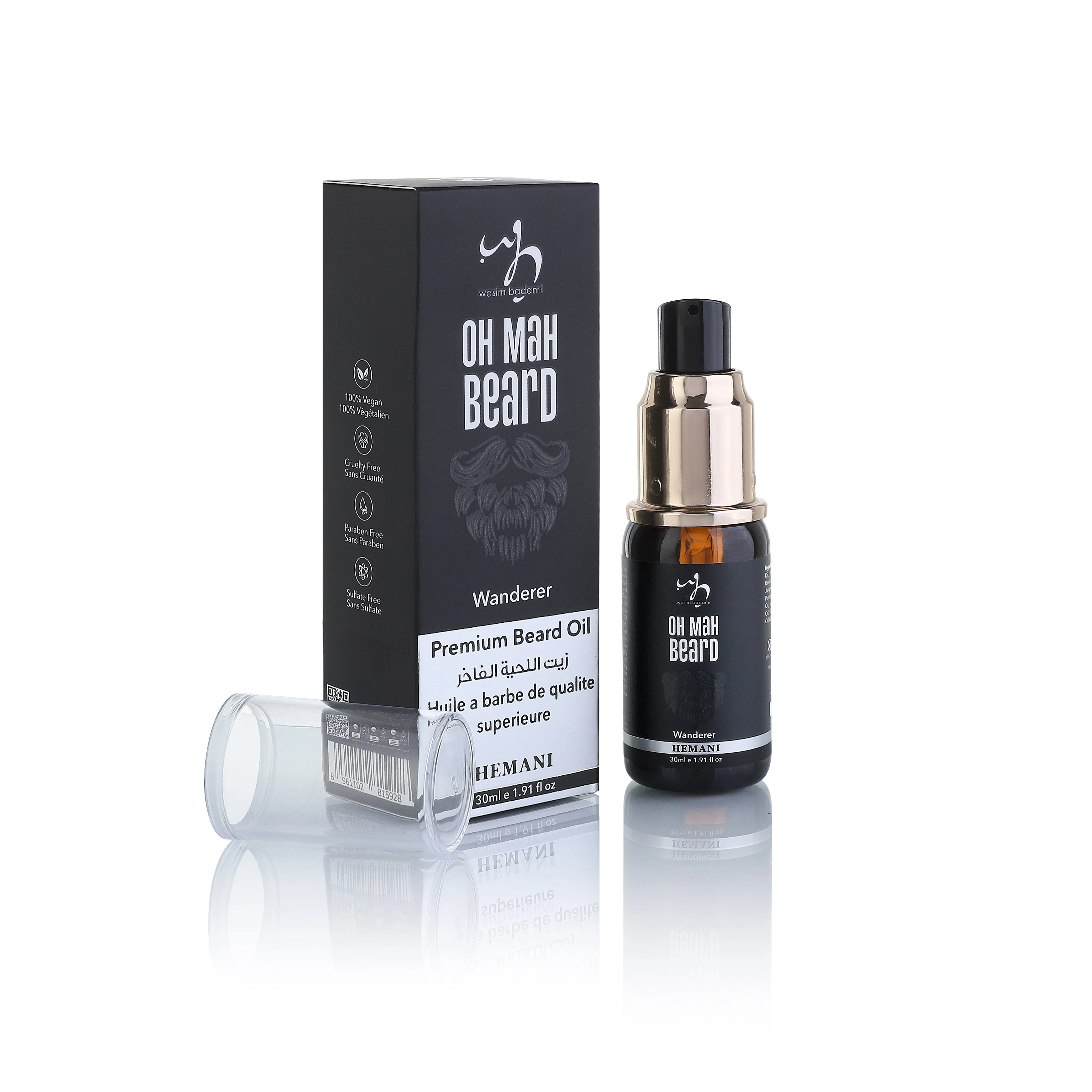 Oh Mah Beard - Premium Beard Oil (Wanderer) 30ml - Image 3