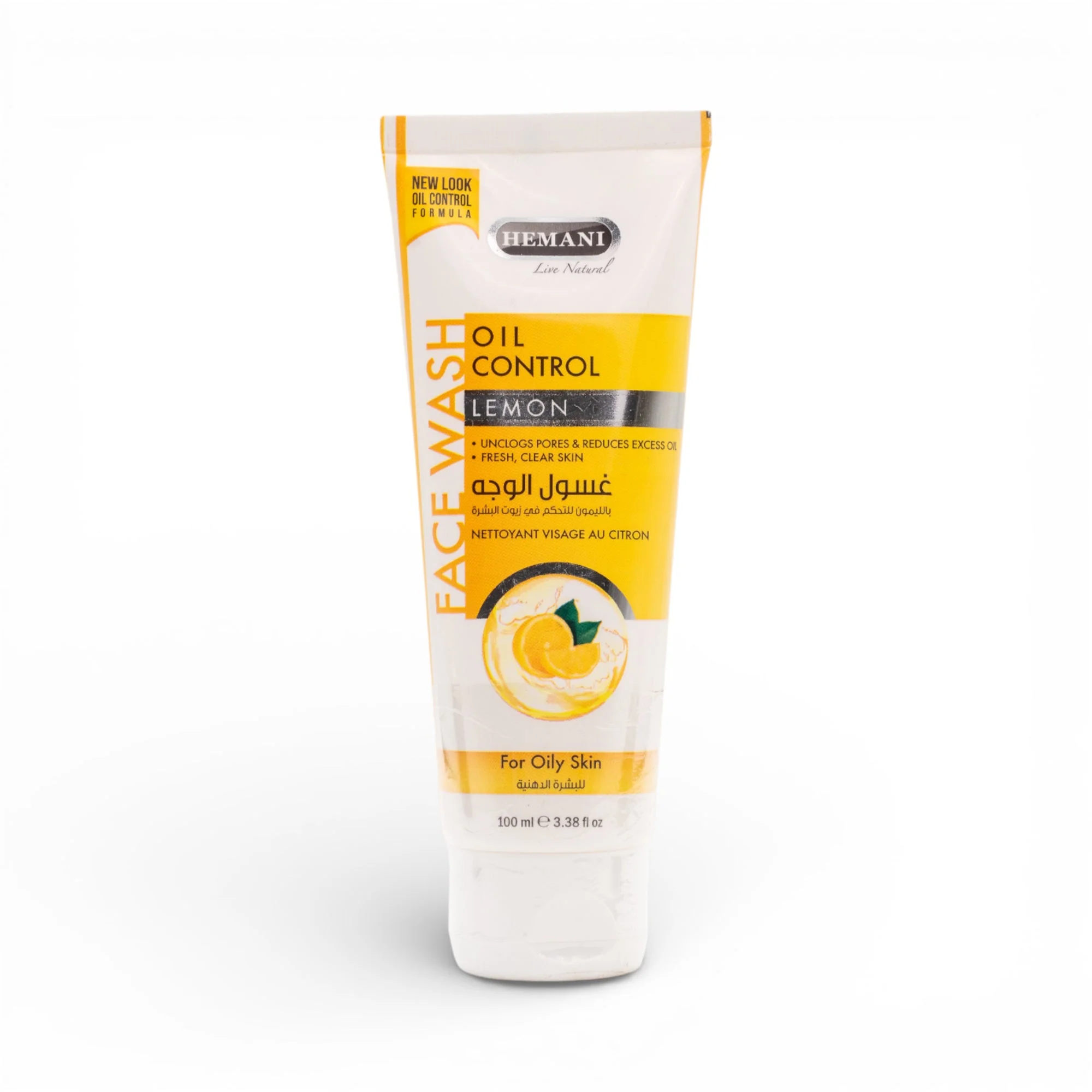 Oil Control Face Wash with Lemon 100ml