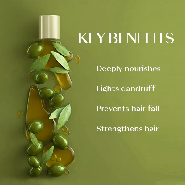 Olive Herbal Hair Oil 200ml - Image 3