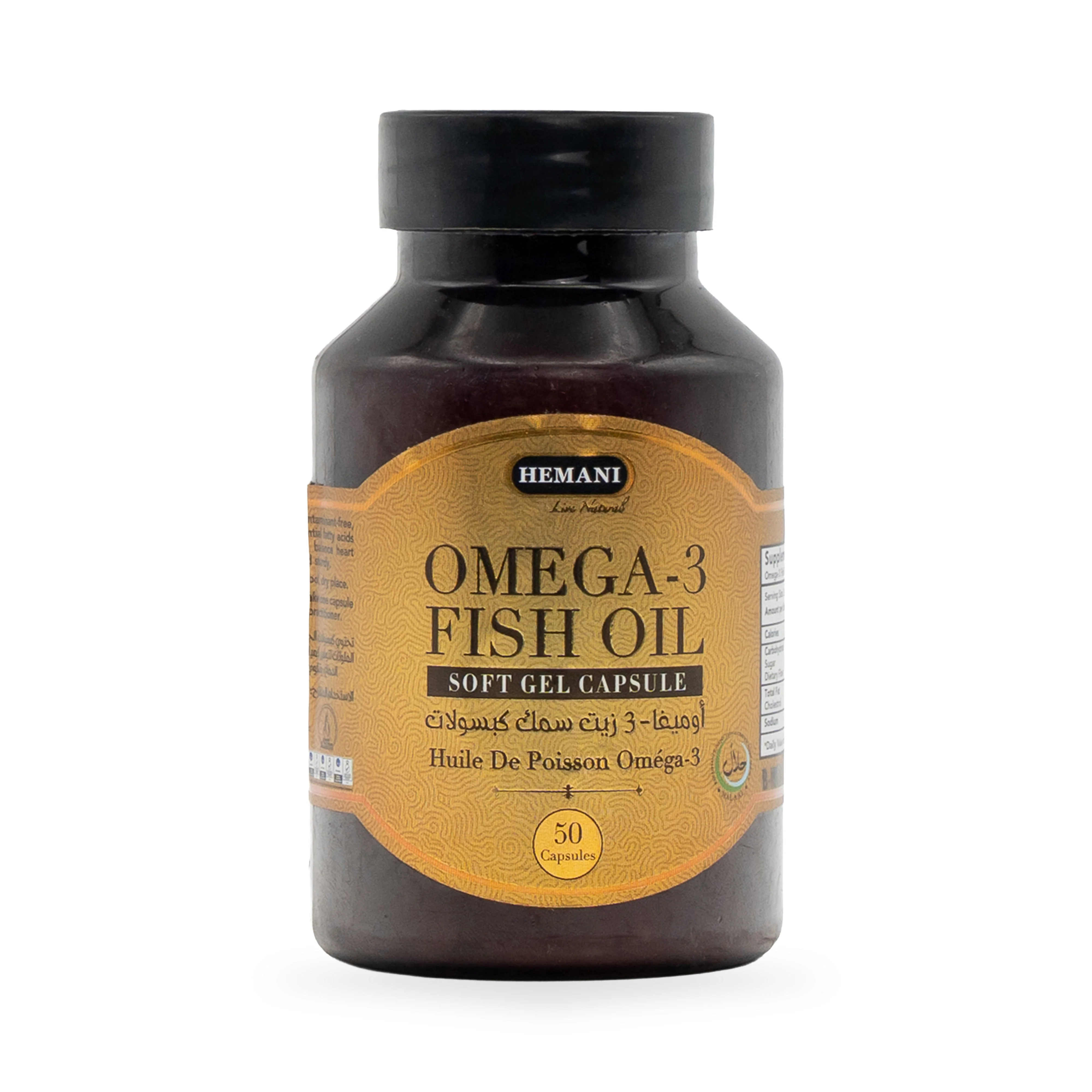 Omega-3 Fish Oil Soft Gel Capsule