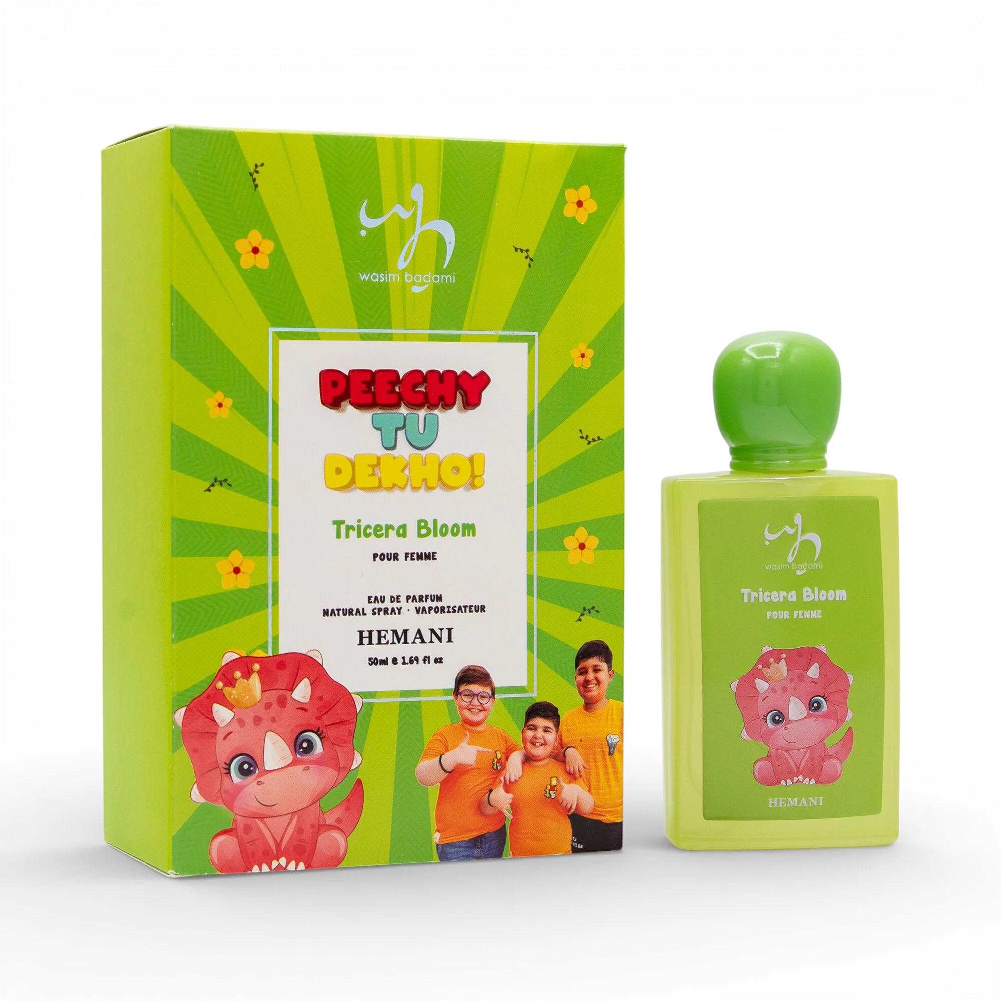 Peechy tu dekho Tricera Bloom Perfume for Girls – 50ml