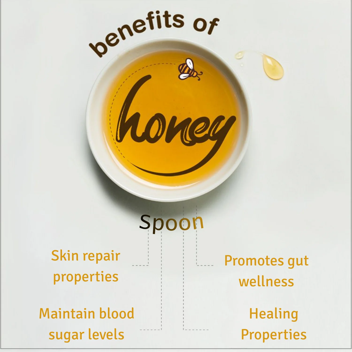Pure Honey Spoon Jar - Image 3