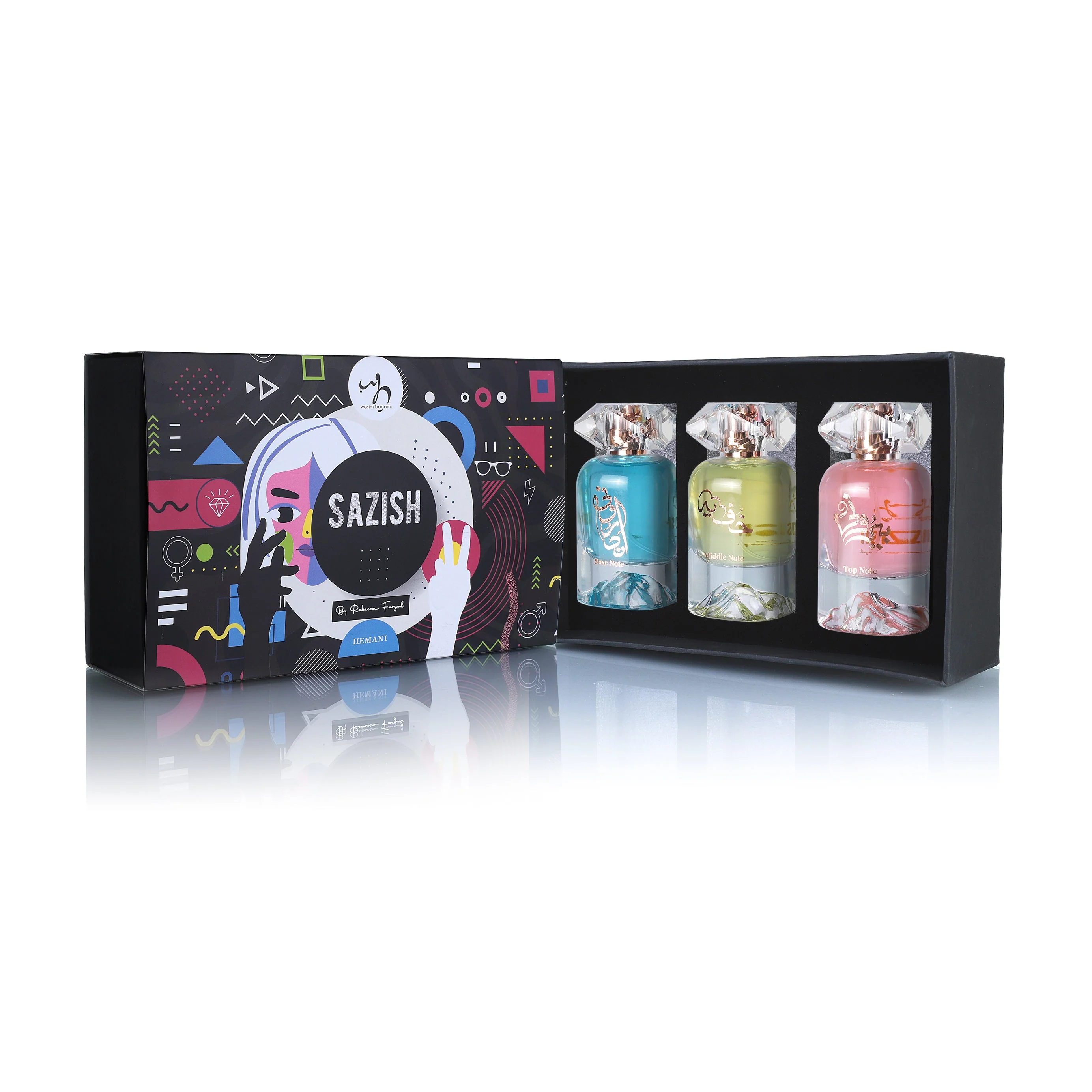 Sazish By Rebecca Faryal 3in1 Perfume Set 150ml