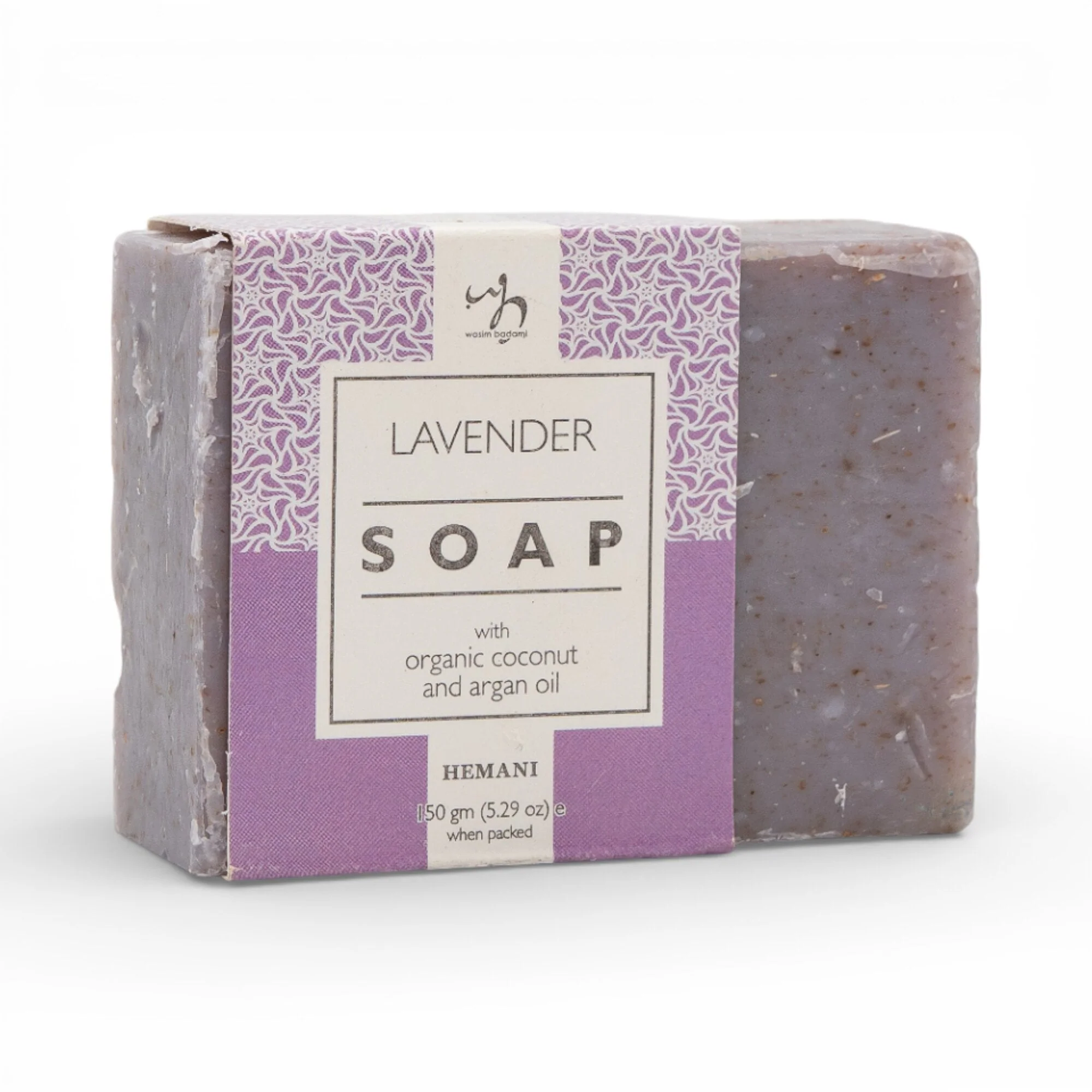 Soap with Organic Argan & Coconut Oil - Lavender 150g