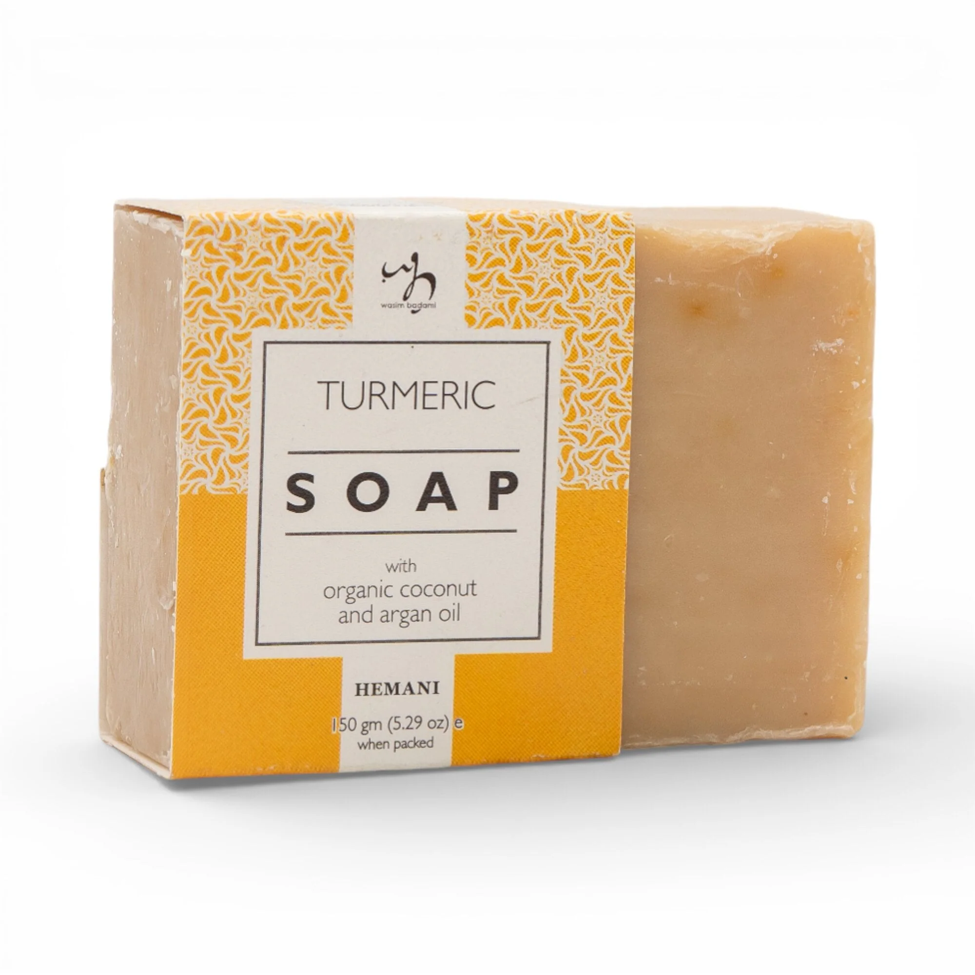 Soap with Organic Argan & Coconut Oil - Turmeric 150g