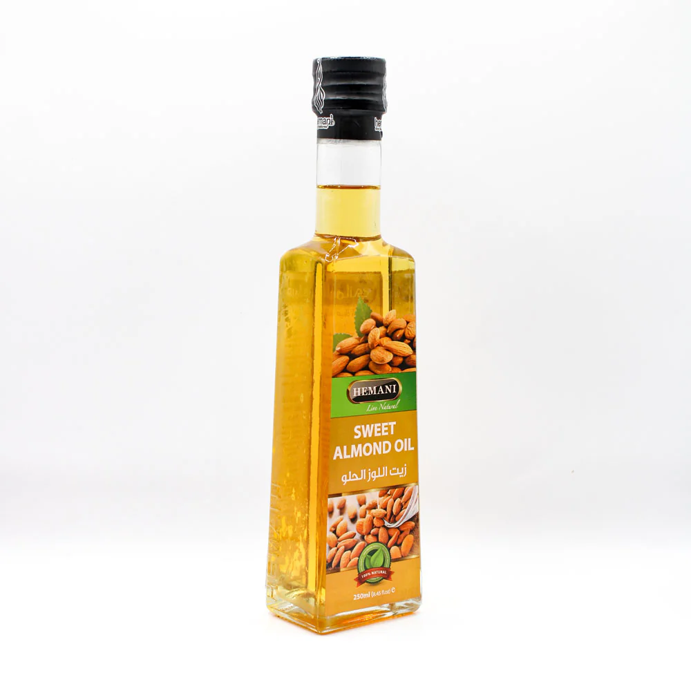 Sweet Almond Herbal Oil 250ml - Image 2
